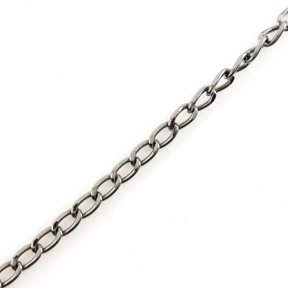CHANEL Authentic Black Logo Necklace - Picture 4 of 7